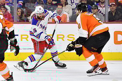 NHL: New York Rangers at Philadelphia Flyers