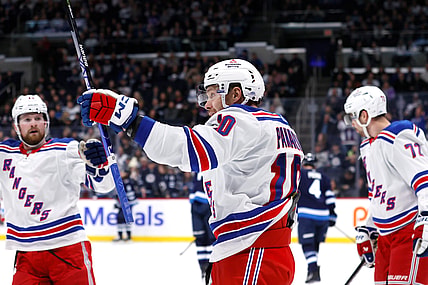 NHL: New York Rangers at Winnipeg Jets