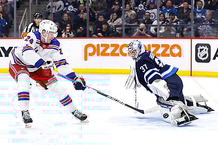 NHL: New York Rangers at Winnipeg Jets