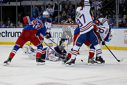 NHL: Edmonton Oilers at New York Rangers