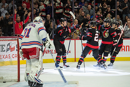 NHL: New York Rangers at Ottawa Senators