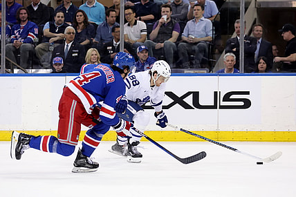 NHL: Toronto Maple Leafs at New York Rangers
