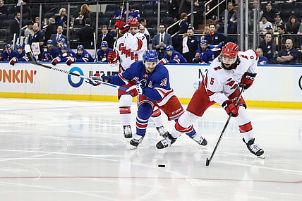 NHL: Carolina Hurricanes at New York Rangers