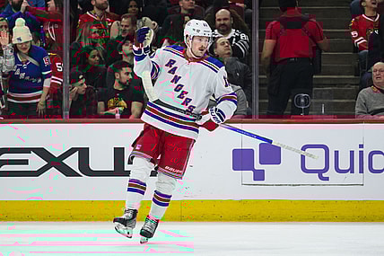 NHL: New York Rangers at Chicago Blackhawks