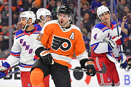 NHL: New York Rangers at Philadelphia Flyers