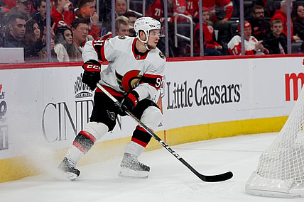 NHL: Ottawa Senators at Detroit Red Wings