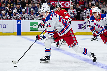 NHL: New York Rangers at Chicago Blackhawks