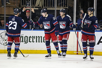 NHL: New Jersey Devils at New York Rangers