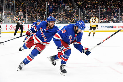 NHL: New York Rangers at Boston Bruins