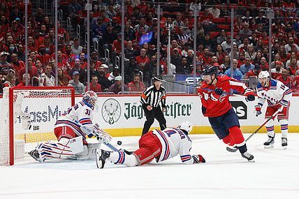 NHL: Stanley Cup Playoffs-New York Rangers at Washington Capitals