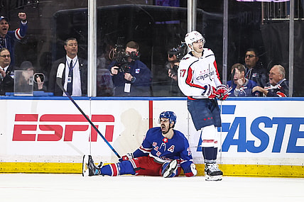 NHL: Stanley Cup Playoffs-Washington Capitals at New York Rangers