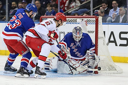 NHL: Carolina Hurricanes at New York Rangers