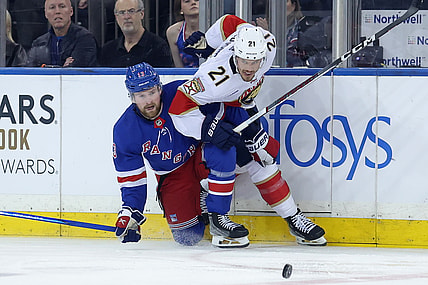 NHL: Stanley Cup Playoffs-Florida Panthers at New York Rangers