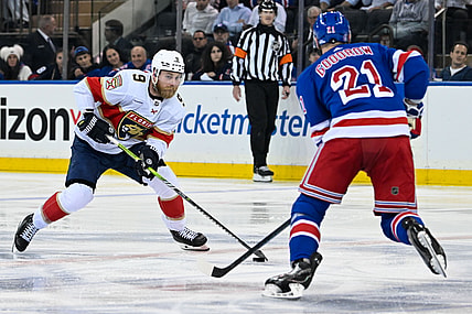 NHL: Stanley Cup Playoffs-Florida Panthers at New York Rangers
