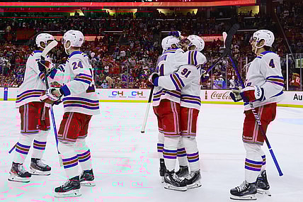 NHL: Stanley Cup Playoffs-New York Rangers at Florida Panthers