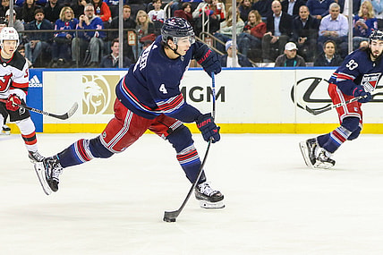 NHL: New Jersey Devils at New York Rangers