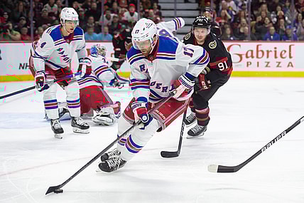 NHL: New York Rangers at Ottawa Senators