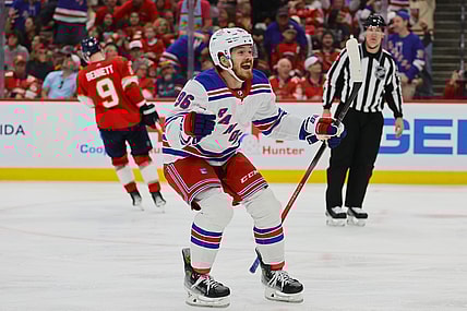 NHL: Stanley Cup Playoffs-New York Rangers at Florida Panthers