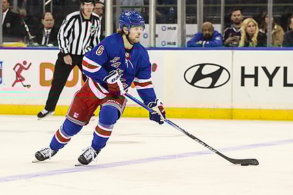 NHL: Columbus Blue Jackets at New York Rangers