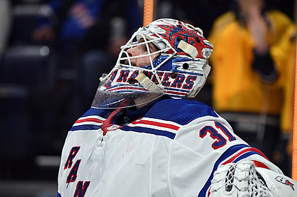 NHL: New York Rangers at Nashville Predators