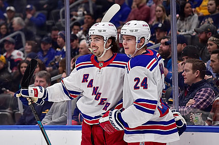 NHL: New York Rangers at St. Louis Blues