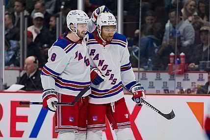 NHL: New York Rangers at Vancouver Canucks
