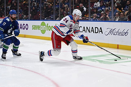NHL: New York Rangers at Vancouver Canucks