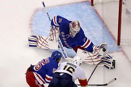 NHL: Stanley Cup Playoffs-Florida Panthers at New York Rangers | Igor Shesterkin