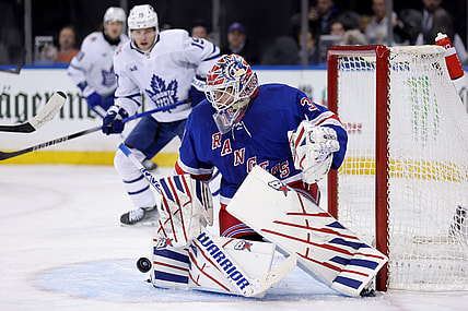 NHL: Toronto Maple Leafs at New York Rangers