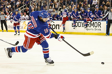 NHL: Stanley Cup Playoffs-Carolina Hurricanes at New York Rangers