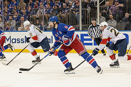 NHL: Stanley Cup Playoffs-Florida Panthers at New York Rangers