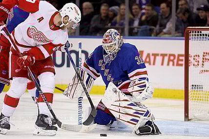 NHL: Detroit Red Wings at New York Rangers
