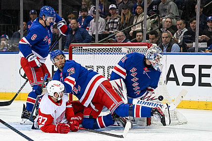 NHL: Detroit Red Wings at New York Rangers