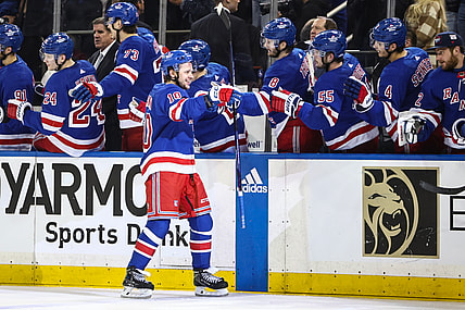 NHL: Stanley Cup Playoffs-Carolina Hurricanes at New York Rangers