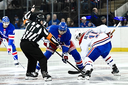 NHL: Montreal Canadiens at New York Rangers