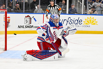 NHL: New York Rangers at St. Louis Blues