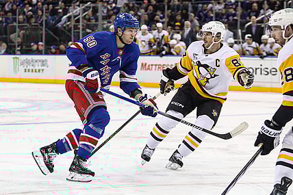NHL: Pittsburgh Penguins at New York Rangers