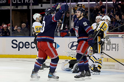 NHL: Pittsburgh Penguins at New York Rangers