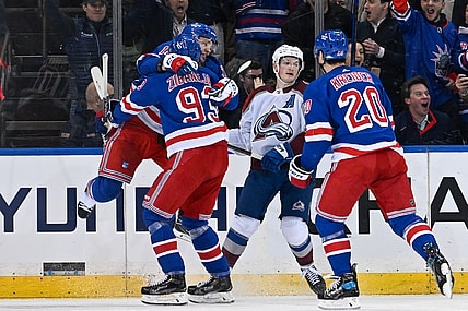NHL: Colorado Avalanche at New York Rangers