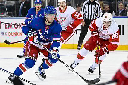 NHL: Detroit Red Wings at New York Rangers