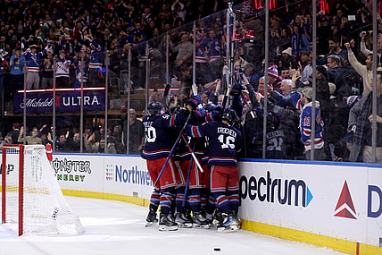 NHL: New Jersey Devils at New York Rangers