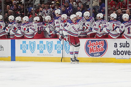 NHL: New York Rangers at Chicago Blackhawks