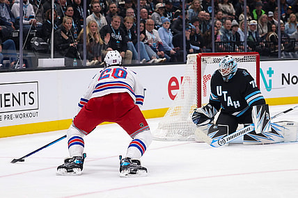 NHL: New York Rangers at Utah