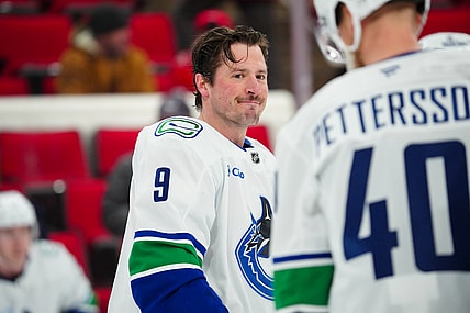 NHL: Vancouver Canucks at Carolina Hurricanes