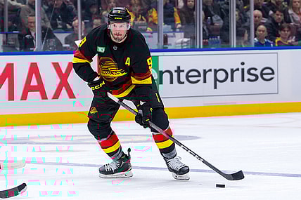 NHL: Washington Capitals at Vancouver Canucks