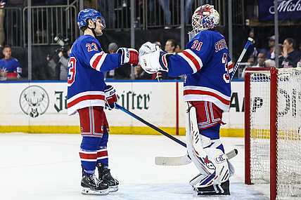 NHL: Stanley Cup Playoffs-Washington Capitals at New York Rangers
