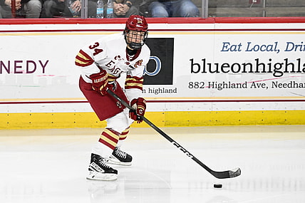 NCAA Hockey: New Hampshire at Boston College