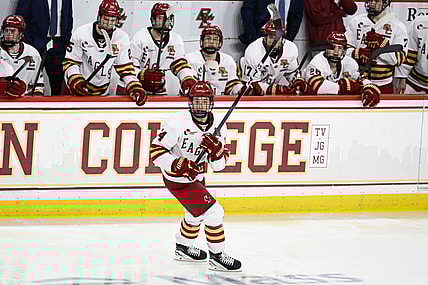 NCAA Hockey: New Hampshire at Boston College