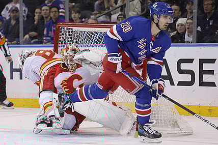 NHL: Calgary Flames at New York Rangers