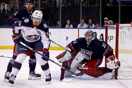 NHL: Columbus Blue Jackets at New York Rangers